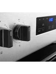 5.3 Cu. Ft. Stainless Electric Range with Frozen Bake&#0153; Technology