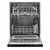 55 dBA Black Top Control Dishwasher