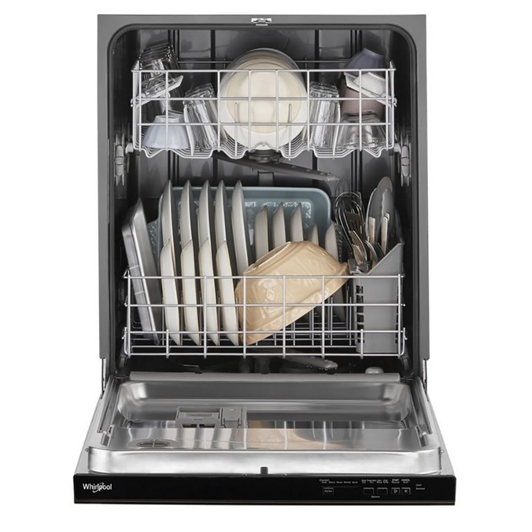 55 dBA Black Top Control Dishwasher