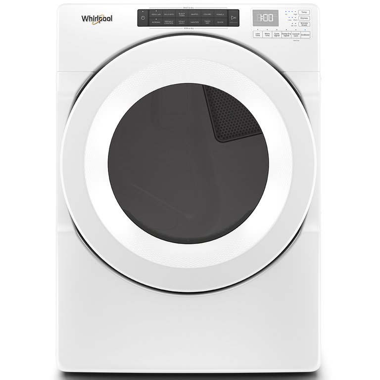 7.4 Cu. Ft. White Electric Dryer - White