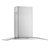 Stainless Curved Glass Wall Mount Canopy Range Hood
