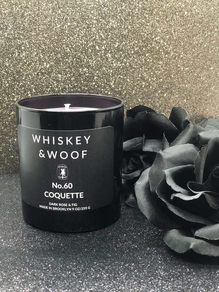 No. 60 Coquette: Dark Rose & Fig Candle