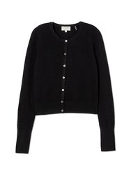 Essential Crewneck Cashmere Cardigan