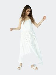 White Pisces Dress - White Porcelain