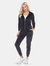 2 Piece Velour Tracksuit Set - Black