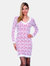 Angora Like Sweater Dresss - Pink