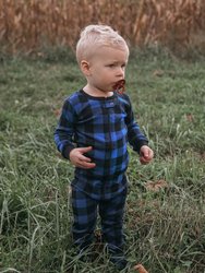 Baby Footed Plaid Pajamas