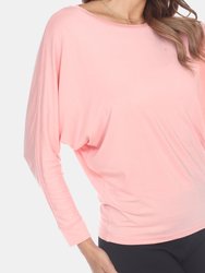 Banded Dolman Top