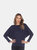 Banded Dolman Top - Navy