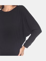 Banded Dolman Top