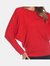 Banded Dolman Top