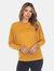 Banded Dolman Top - Yellow