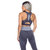 Cut Out Back Mesh Sports Bra