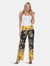 Floral Paisley Printed Palazzo Pants