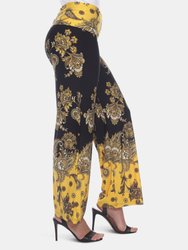 Floral Paisley Printed Palazzo Pants