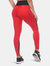 High-Waist Reflective Piping Fitness Leggings