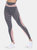 High-Waist Reflective Piping Fitness Leggings