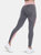 High-Waist Reflective Piping Fitness Leggings