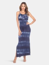 Kalea Tie Dye Overlay Maxi Dress