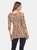 Leopard Cold Shoulder Tunic