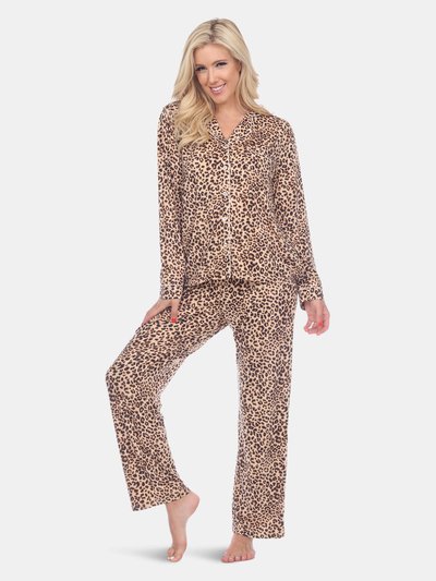 White Mark Long Sleeve Pajama Set product