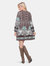 Naarah Embroidered Sweater Dress