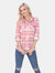 Oakley Stretchy Plaid Top