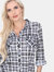 Oakley Stretchy Plaid Top