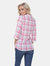 Oakley Stretchy Plaid Top