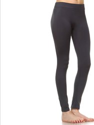 Pack Of 2 Solid Leggings - Charcoal/White