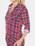 Piper Stretchy Plaid Tunic