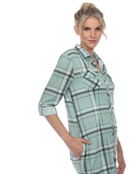 Plaid Tunic Shirt