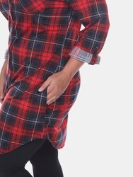 Plus Piper Stretchy Plaid Tunic