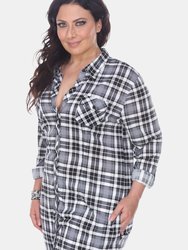 Plus Piper Stretchy Plaid Tunic