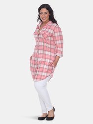 Plus Piper Stretchy Plaid Tunic