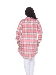 Plus Piper Stretchy Plaid Tunic