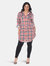 Plus Piper Stretchy Plaid Tunic