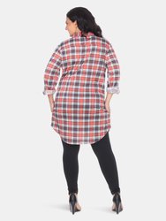 Plus Piper Stretchy Plaid Tunic