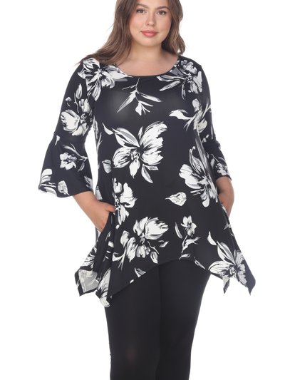 White Mark Plus Size Blanche Tunic Top product