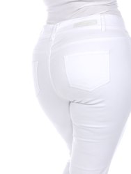 Plus Size Capri Jeans