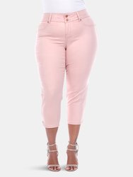 Plus Size Capri Jeans