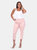 Plus Size Capri Jeans - Rose