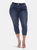 Plus Size Capri Jeans