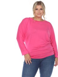 Plus Size Dolman Sleeve Top