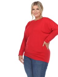 Plus Size Dolman Sleeve Top