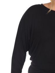 Plus Size Dolman Sleeve Top