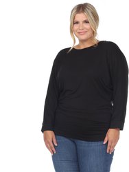 Plus Size Dolman Sleeve Top