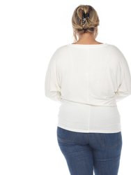 Plus Size Dolman Sleeve Top