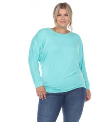 Plus Size Dolman Sleeve Top