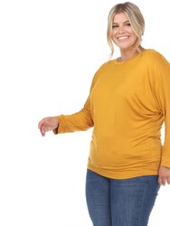 Plus Size Dolman Sleeve Top